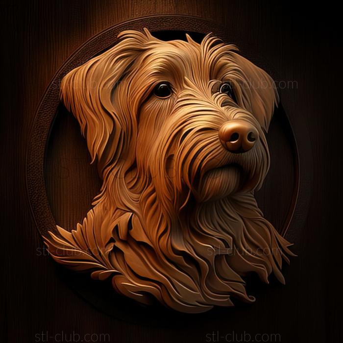 3D model st Willie dog famous animal (STL)